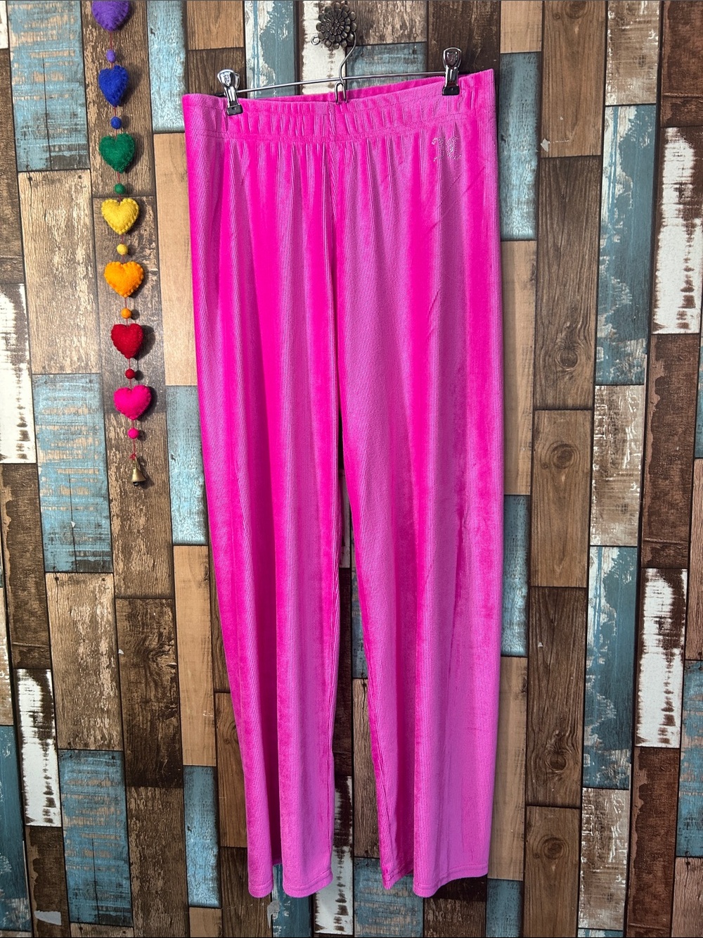Juicy Couture Hot Pink Corduroy Pants